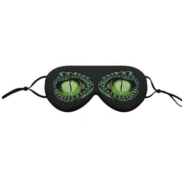 Dolls Kill Other - Set of 2 Large Embroidered Dragon Eyes Biker Punk Jeans Jacket Fabric Patches Ap